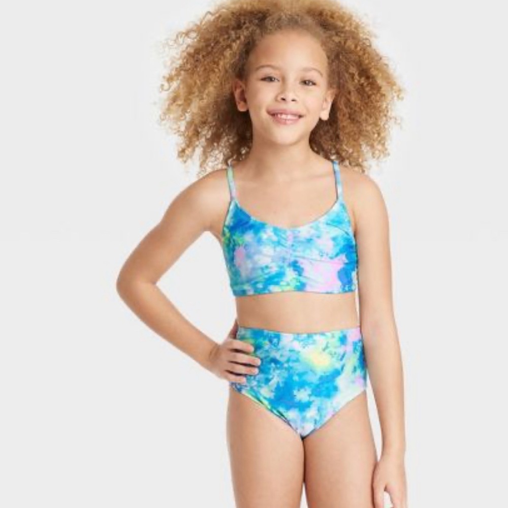 Girls' Tie-Dye 'Delight' Bikini Set - art class™